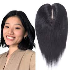 Copricapo per capelli da donna capelli umani veri capelli in seta capelli  Topper toupet Patch sostitutiva per perdita di capelli grigi| Alibaba.com