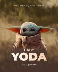 Yesterday I Made An Illustration Of Baby Yoda Hope You Like It Lt 3 Yoda Star Wars Images Yoda Poster