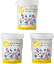 Meringue powder substitute for royal icing, in that case would be dried eggs. Amazon Com Wilton 8 Oz Meringue Powder Egg White Substitute 3 Pack Kitchen Dining