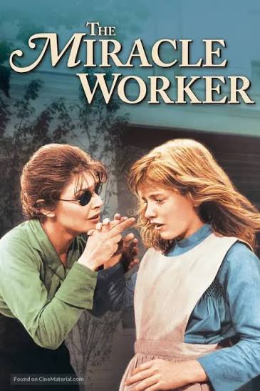 The Miracle Worker (1962) dvd movie cover