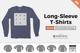 Long Sleeve T Shirt Apparel Mockups Clothing Mockup Shirt Mockup Long Sleeve Tshirt Men