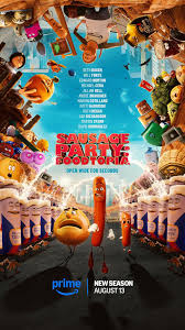 Sausage Party: Foodtopia (2024) S01 Hindi Web Series Poster