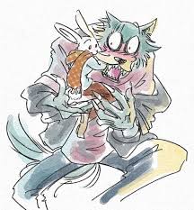 Classic High School Drama Beastars In 2020 Blue Anime Anime Animal Drawings