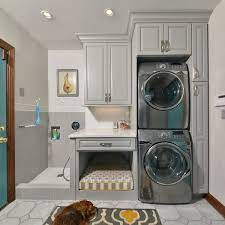 A Mudroom Dedicated To Muddy Paws And Sleepy Dogs Mudroom Laundry Room Laundry Room Inspiration Laundry Mud Room