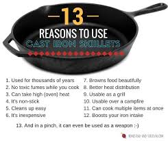 13 Reasons To Use Cast Iron Skillets Cast Iron Cast Iron Cooking It Cast