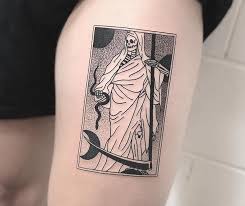 Check our collection for inspiration. Grim Reaper Tattoo Designs For Women