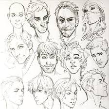 Art Sketch Face From Photo By Xafeelgood Anime Face Drawing Drawings Drawing Heads