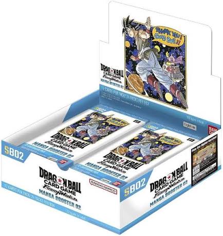 Dragon Ball Super Fusion World SB02 Manga Booster 02 Booster Box Sealed Case English