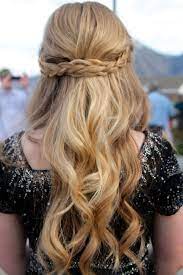 Pin By Kayla Jones On Beauty Prom Hair Medium Long Hair Styles Down Hairstyles