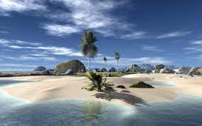 Big Nature Wallpaper For Pc Hd Images 3 Beach Wallpaper Nature Beach Island Wallpaper