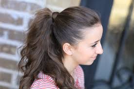 The cute braid is woven tight to the scalp above the forehead and along the sides towards the back. Cute Girl Hairstyles High Ponytail Novocom Top