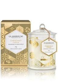 Glasshouse Christmas Cheer Scented Candle Buy Glasshouse Christmas Candles Online In Australia Scented Candle Store Triple Scented Candles Scented Candles