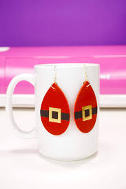 If you are using the cricut joy, i have a few tips and tricks in this post for you. Santa Leather Earrings With Cricut Explore Air 2 Happiness Is Homemade