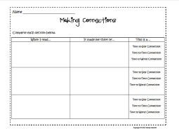 Our Tell Tale Blog Having Reflections Amp Making Connections Text To Self Text To Text Connections Text To World