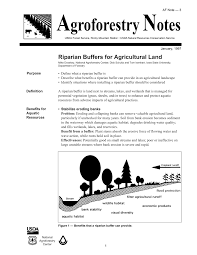 Pdf Riparian Buffers For Agricultural Land