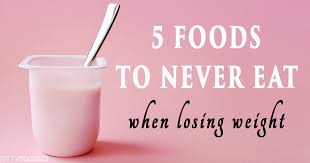 And on the next page, you'll also learn the about the be st times to eat these foods so that you never store them as fat. 5 Foods To Never Eat For Weight Loss Fittyfoodies