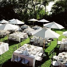 Outdoor Tables Umbrella Wedding Garden Chic Wedding Wedding Shower Brunch