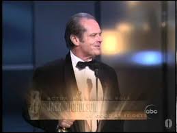 For films including gladiator and. Jack Nicholson Winning An Oscar For As Good As It Gets Youtube