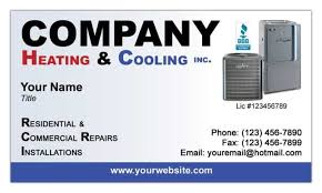 Business cards printing for professional hvac. Hvac Contractor Business Cards Printit4less In 2021 Hvac Business Air Conditioning Companies Company Business Cards