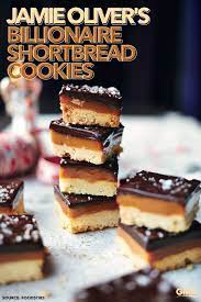 Jamie Oliver S Billionaire Shortbread Cookie Recipe Cookies Recipes Christmas British Bake Off Recipes Bake Off Recipes