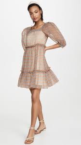 Sea Teddie Dress In 2020 Striped Knit Dress Dresses Spring Dress Trends