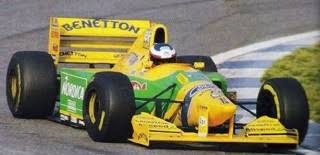 Michele alboreto 23 december 1956 25 april 2001 was an italian racing driver he was runner up to alain prost in the 1985 formula one world championship. Benetton Ford B193b Michele Alboreto Testing Barcelona 15th December 1993 Diecast Car Hobbysearch Diecast Car Store