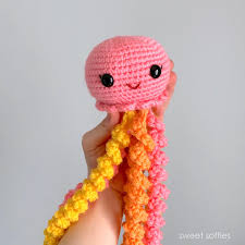 Download the free jellyfish template, print, and cut out all the pieces. Juniper The Jellyfish Free Crochet Pattern Sweet Softies Amigurumi And Crochet