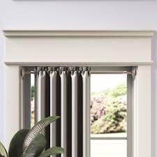 The rod expands to fit the opening and the spring tension assembly inside the rod holds the rod in place. Spring Loaded Curtain Rods Wayfair