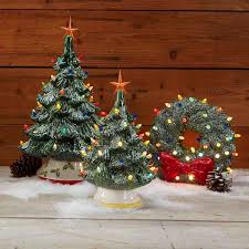 Ceramic christmas trees pretty much went out of style by the '80s, but people held onto them and, today, the retro decorations are making a comeback. Paint Your Own Vintage Ceramic Christmas Tree Fire Me Up