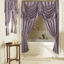 Double Swag Shower Curtains Double Swag Shower Curtain Purple Curtains Purple Shower Curtain