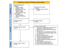 Mapping Theories, Models, and Frameworks to Evaluate Digital Health  Interventions: Scoping Review