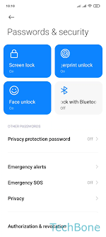 · enter your current password. How To Set Up Privacy Protection Password Xiaomi Manual Techbone