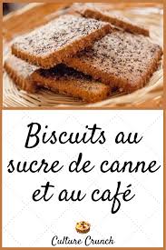 Biscuits Au Sucre De Canne Et Au Cafe La Recette Facile Biscuits Recette Recette Facile