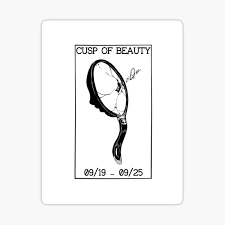 They embody a stylized presence and often come across as flawless. Virgo Libra Cusp Of Beauty Ver 2 Sticker By Saintdri Redbubble