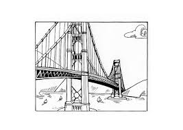 Bridge coloring pages for kids. Coloring Page Bridge Free Printable Coloring Pages