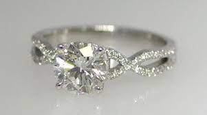 Infinity Symbol Band Engagement Ring Exactly The Ring I Want Someday Dainty And Beautiful Band Engagement Ring Engagement Rings Engagement