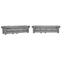 Gdansk 4-Seat Modular Chesterfield Sofa - Overstock - 40275771
