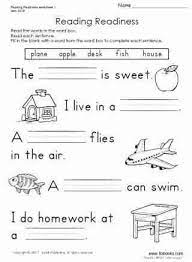 Pdf icon grade 1 english worksheet: Reading Readiness Worksheet 1 Tlsbooks First Grade Worksheets English Worksheets For Kids Phonics Worksheets
