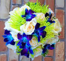 Check spelling or type a new query. Colors Of The Orchids And Mums Arrangement Blue Flowers Green Mums Orchids Peach Roses Green Wedding Bouquet Blue Green Wedding Green Wedding Flowers