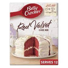 Whether it's mother's day or a day to celebrate love, betty crocker has got you covered with this amazing recipe. Betty Crocker Red Velvet Cake Mix 425g Tesco Groceries
