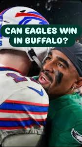 Can Jalen Hurts and the #Eagles go into Buffalo and knock off the #Bills? ,  #nfl