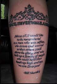 Where's the mattress protector from hun? Tattoo Gallery 20 Beautiful Liverpool Fc Tattoo Ideas Clubtattoo Gallery Daily Tattoo Ideas Designs Inspirations