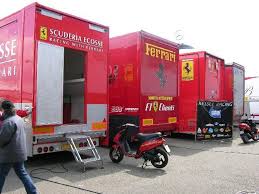 It's big and quite challenging to pull out the tr. Ferrari F1 Race Car Semi Truck Trailers Trucks Ferrari F1 Ferrari