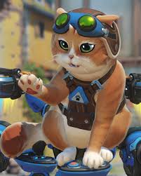 She's got 99 problems, but a Tank ain't one 😼 🐾 Weapon: Biotic  Paw-jectiles 🚀 Abilities: Frenetic Flight, Lifeline, & Purr 🚁 Ultimate:  Catnapper Try out Jetpack Cat and her kit today