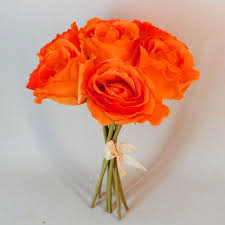 Polish your personal project or design with these orange blossom transparent png images, make it even more personalized and more attractive. Artificial Roses Bunch Orange Artificial Flowers