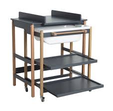 meuble de bain bebe smart moon shadow naturel quax pour chambre enfant table a langer mobilier de salon bain bebe