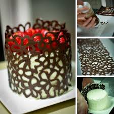 Comment Faire Une Dentelle En Chocolat Pour Decorer Votre Gateau Chocolat Decoration Chocolat Deco Chocolat