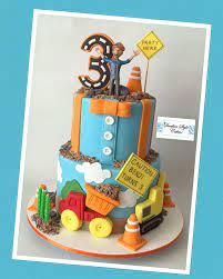 Blippi tiered cake, kids birthday cake. Blippi Cake Toddler Birthday Party 3rd Birthday Cakes 2nd Birthday Party Themes