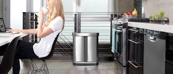 Simplehuman Trash Cans And Garbage Bins For Kitchens And