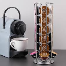 See more ideas about coffee capsules, coffee, capsule. 360 Rotating 24 Capsule Coffee Pod Holder Fits Nespresso Capsule Storage Shelf Buy At A Low Prices On Joom E Commerce Platform
